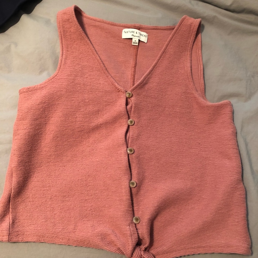 Madewell Texture and Thread tank